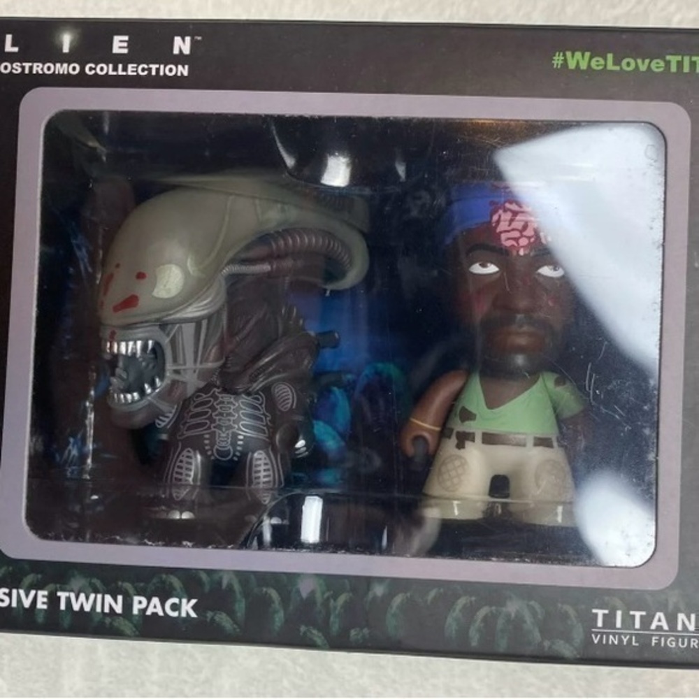 Titans Alien Nostromo Collection Twin Pack Xenomorph & Parker Horror Block